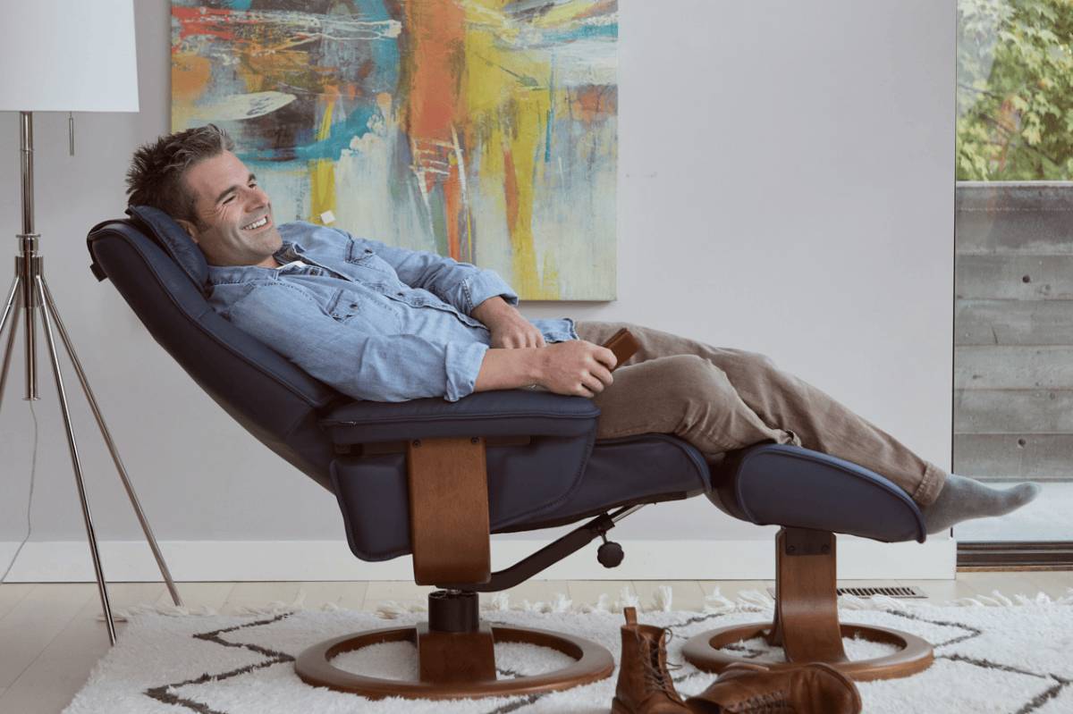 Buy a Recliner & Get a Free Leg Massager