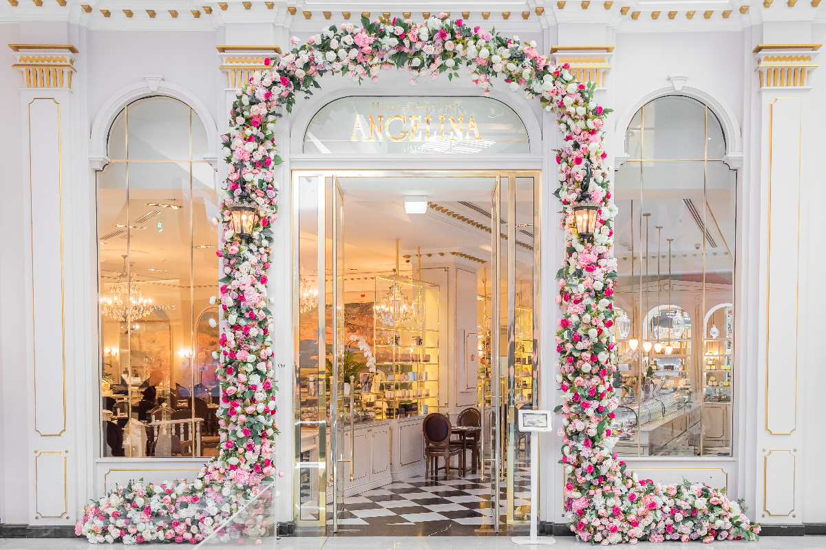 Angelina no Dubai Mall, restaurante e confeitaria francesa em Dubai